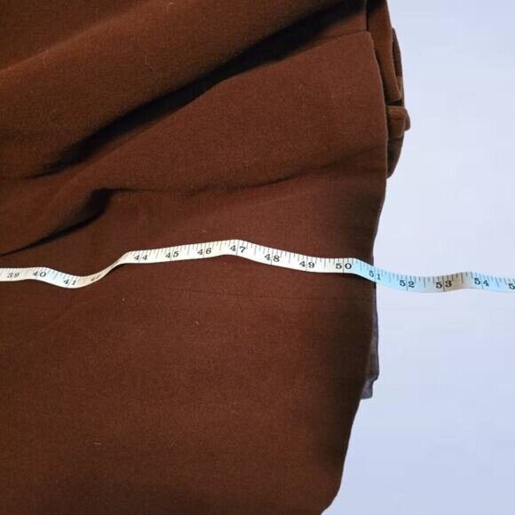 Vintage Holt Renfrew Cashmere and Wool Peacoat with Fur Accents - Extra Large - Picture 6 of 11